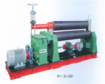 陝(shan)西W11系列對稱式(shì)三輥卷闆機